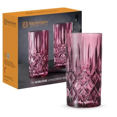 Afbeelding van Spiegelau &amp; Nachtmann, Noblesse 105442 Longdrinkglas, kristalglas, 395 ml, Berry, Noblesse, 2 stuks