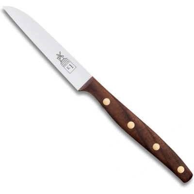 Afbeelding van Robert Herder K1 Schilmes/Groentemes RVS Recht Lemmet 9 cm Heft Walnotenhout