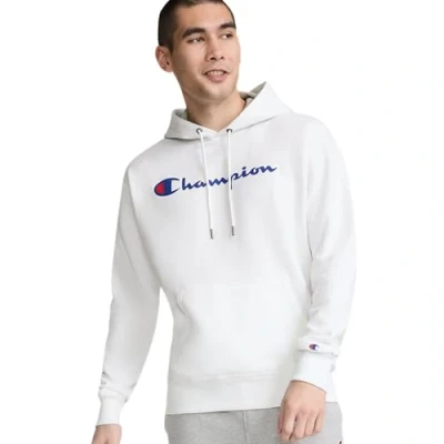 Afbeelding van Champion Powerblend Sweatshirt met capuchon voor heren, Opschrift in wit