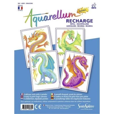 Image de Recharge Aquarellum Junior : Dragons Sentosphère
