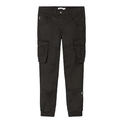 Afbeelding van NAME IT Cargobroek voor jongens, regular fit, Schwarz, 170