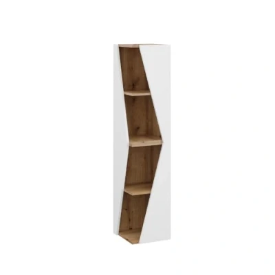 Afbeelding van Vicco Badkamerkast Benno, Wit/Kunstnijverheid, 31.6 x 70.5 cm met 3 legplanken