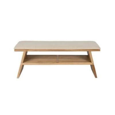 Afbeelding van Housecraft Living Djia Bankje Teak Hout Bruin