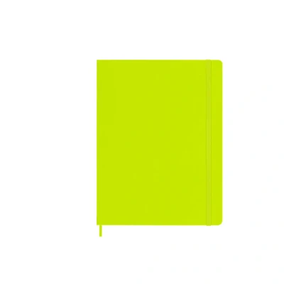 Afbeelding van Notitieboek Moleskine XL 190x250mm lijn hard cover lemon green