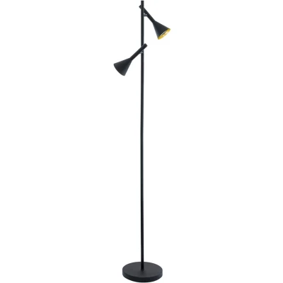 Afbeelding van EGLO Cortaderas Vloerlamp GU10 144,5 cm Zwart/Goud Dimbaar