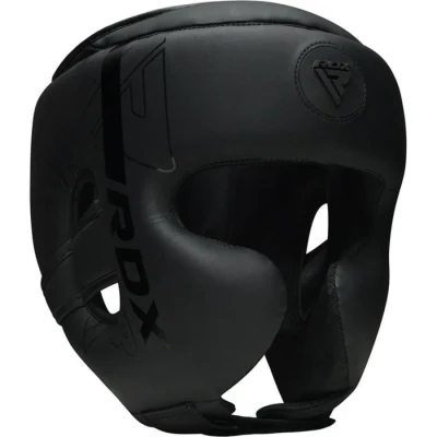 Afbeelding van RDX Sports F6 Kara Hoofdbeschermer Zwart Maat: XL Boksen Boks Bescherming Bokshelm
