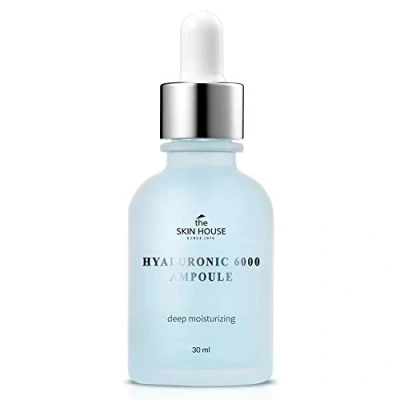 Afbeelding van THE SKIN HOUSE since 1979 Hyaluronic 6000 ampul (1,01 vloeistof, 30 ml). Diepe effectieve hydraterende en kalmerende hyaluronzuur voor vocht