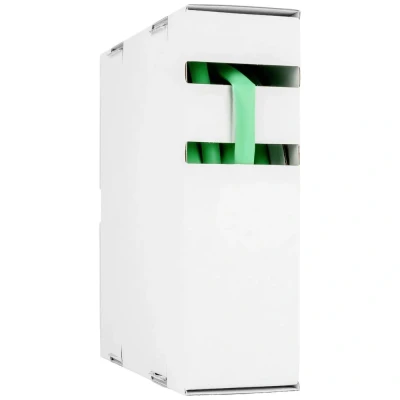 Afbeelding van Hongshang 211144358 Krimpkous zonder lijm Groen 3.20 mm 1.60 Krimpverhouding:2:1 15 m