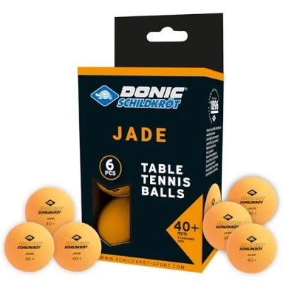 Afbeelding van Donic Schildkröt Tafeltennisballen Jade 6 Stuks Oranje