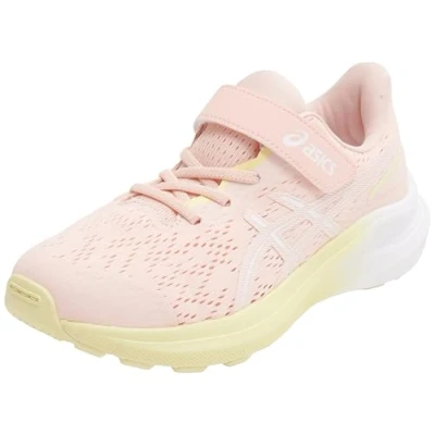 Afbeelding van Asics GT1000 13 Unisex Hardloopschoenen voor op de weg kinderen, Maat: 31.5, Breeze/white Textiel/ synthetisch
