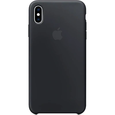 Afbeelding van Apple Siliconen Back Cover voor iPhone XS Max Zwart