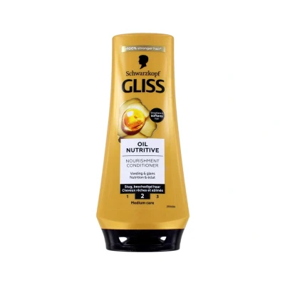 Afbeelding van 2+2 gratis: Gliss Conditioner Oil Nutritive 200 ml