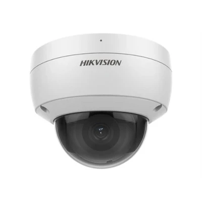 Image de Hikvision Pro Series (All) DS 2CD2183G2 IU Caméra de surveillance réseau dôme anti poussière / imperméable résistant aux dégradations couleur (Jour et nuit) 8 MP 3840 x 2160 montage M12 iris fixe Focale audio LAN 10/100
