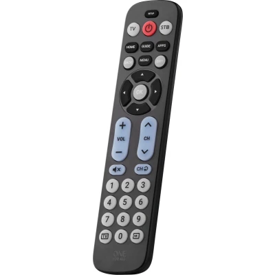 Afbeelding van One For All URC6821 Universele Big Button afstandsbediening zwart
