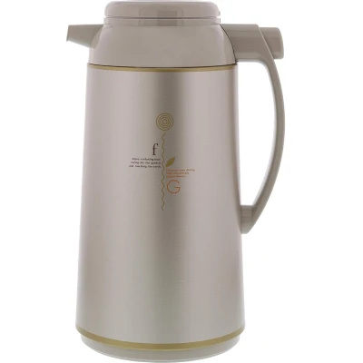 Afbeelding van Zojirushi Isoleerkan met Glazen Binnenfles Drukknop Cacao 1,6L