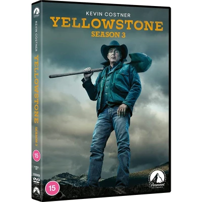 Afbeelding van Yellowstone Seizoen 3 DVD Import zonder NL ondertiteling