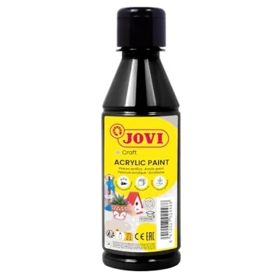 Afbeelding van Jovi Acrylverf Decor 250 Ml Junior Acryl Zwart