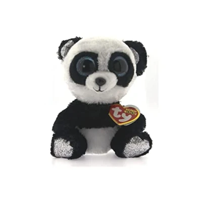 Afbeelding van TY Beanie Boo Pluche Panda Bamboo 24cm