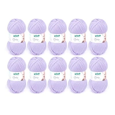 Afbeelding van 3458 06 Baby Uni 10x50 gram lila
