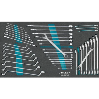 Afbeelding van Hazet 163 507/45 Ring steeksleutelset