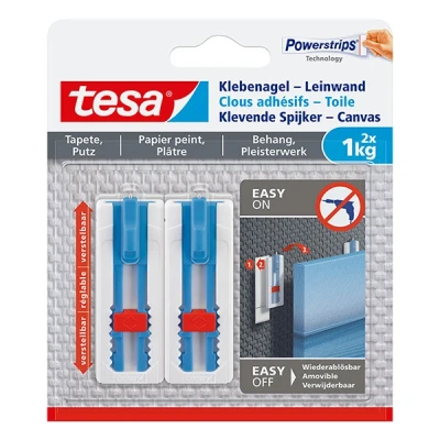 Image de Tesa clous adhésifs pour surfaces sensibles 1 kg (2 pièces)