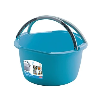Afbeelding van Stefanplast Ronde Afwasteil Met Hengsels 16 Liter Assorti Multicolour Wasbakken