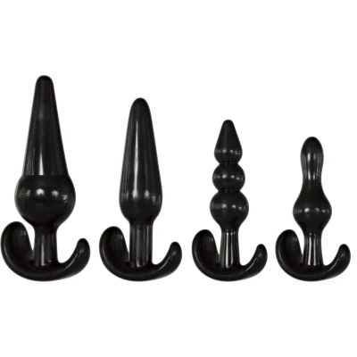 Afbeelding van Anal Plug Set van 4 Zwart