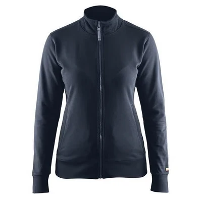 Image de Sweat zippé femme marine foncé