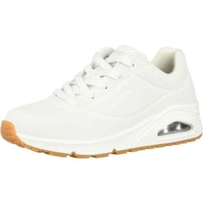 Afbeelding van Skechers Sport UNO Sneakers laag white, Dames, Maat: 36.5, White Hoogwaardig imitatieleer