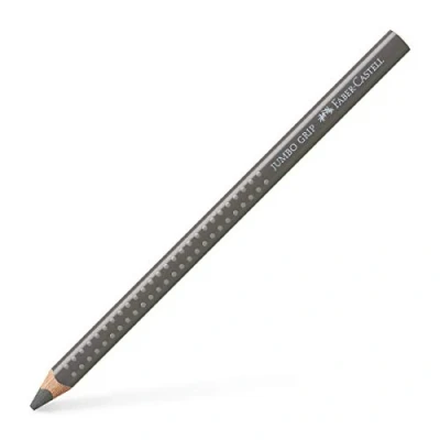 Afbeelding van kleurpotlood Faber Castell Jumbo GRIP 72 warmgrijs IV