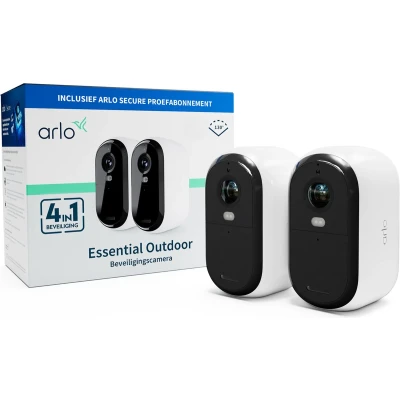 Afbeelding van Arlo Essential HD Outdoor Camera 2 Pack