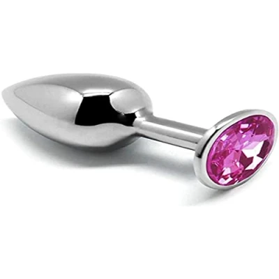 Afbeelding van Anal Plug with Pink Jewel Size M