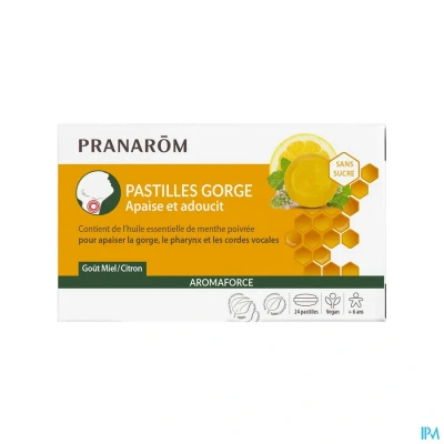 Image de Pranarom Aromaforce Gorge Miel/citr.s/sucre Past24