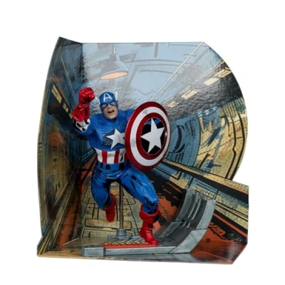 Afbeelding van Marvel Collection PVC Statue 1/10 Captain America (Captain #100) 12 cm
