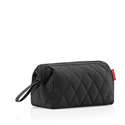 Afbeelding van Reisenthel Travelcosmetic Toilettas 4L Rhombus Black Zwart
