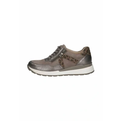 Afbeelding van Caprice Sneaker Sneakers laag, Dames, Maat: 41, Taupe comb Leer
