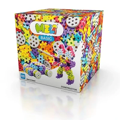 Afbeelding van Meli Basic Constructor 600 Creatief speelgoed, meerkleurig