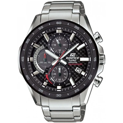 Afbeelding van Casio Chronograaf silvercoloured, Heren, Maat: One Size, Silver coloured