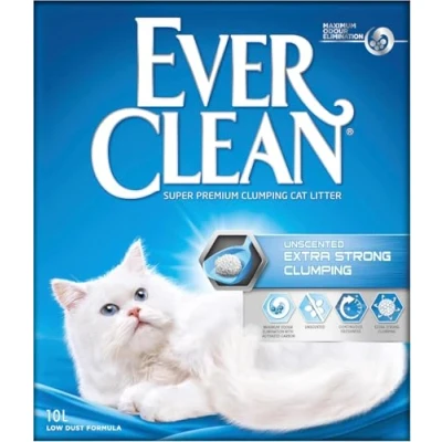 Afbeelding van Ever Clean Extra Sterk Klonterend Ongeparfumeerd 10 liter