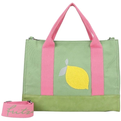 Afbeelding van Fritzi aus Preußen schoudertas Tote Bag Limited Squeezy Lemon Lichtgroen