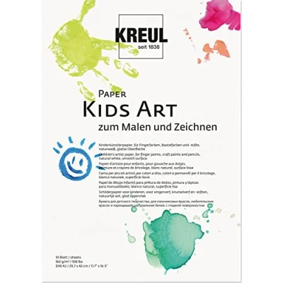 Image de KREUL Papier d&#039;artiste pour enfants &#039;Paper Kids Art&#039;, A3