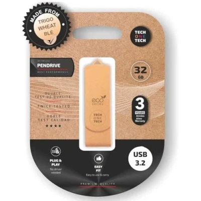 Afbeelding van USB stick Tech One Ecotech 32 GB