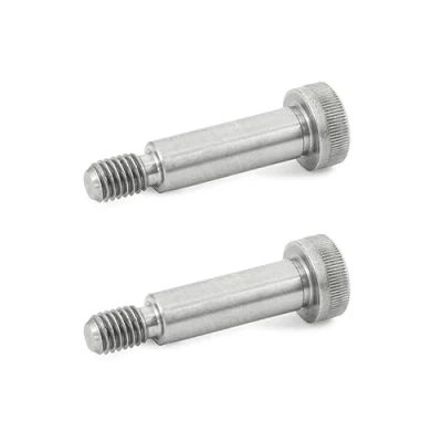 Afbeelding van Ganter Normelemente ISO 7379 8 M6 60 NI 2 stuks roestvrij staal zilver riem lengte l1: mm
