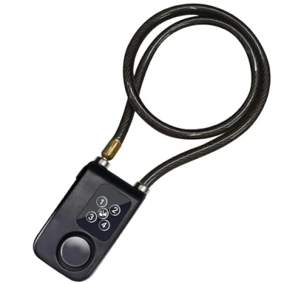 Afbeelding van EBUYFIRE Fietsslot Universeel anti diefstalalarm Bewegingssensor Alarm 110 dB Fietskettingslot Waterdicht veiligheidsslot