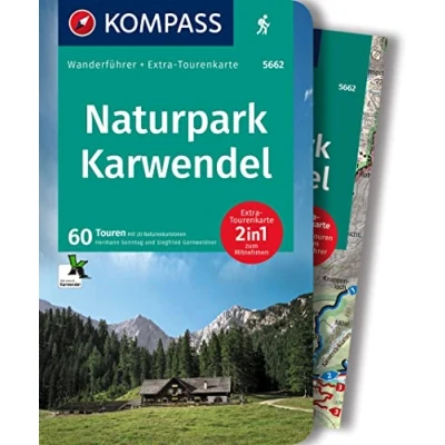 Afbeelding van KOMPASS Wanderführer 5662 Naturpark Karwendel Wandelgids