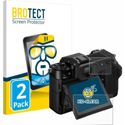 Afbeelding van BROTECT Screenprotector voor Fujifilm GFX100S II (Display + Schouderdisplay) Folie Beschermfolie transparant (2 Stuks)