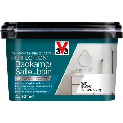 Afbeelding van V33 Perfection Badkamer Satijn 2L Pruim