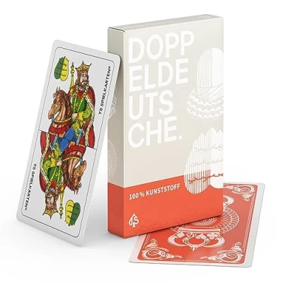 Afbeelding van TS Spielkarten Kaartspel van Duits kunststof / handgetekende borrelkaarten
