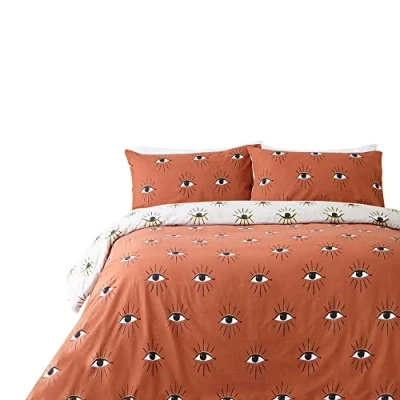 Afbeelding van furn. Theia Beddengoedset voor kingsize bedden, kleiroze
