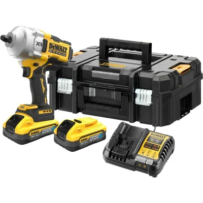 Image de DEWALT DCF961H2T QW Clé à chocs sans fil 18V XR Brushless couple élevé 1/2&quot; en TSTAK (2x5Ah POWERSTACK batterie+chargeur)